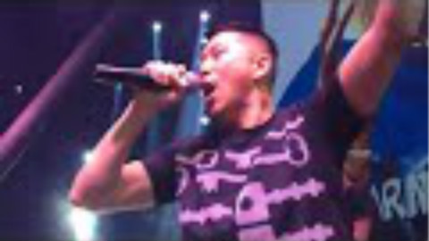 HipHopMan MC Jin 欧阳靖 夜场开幕Rap爆全场